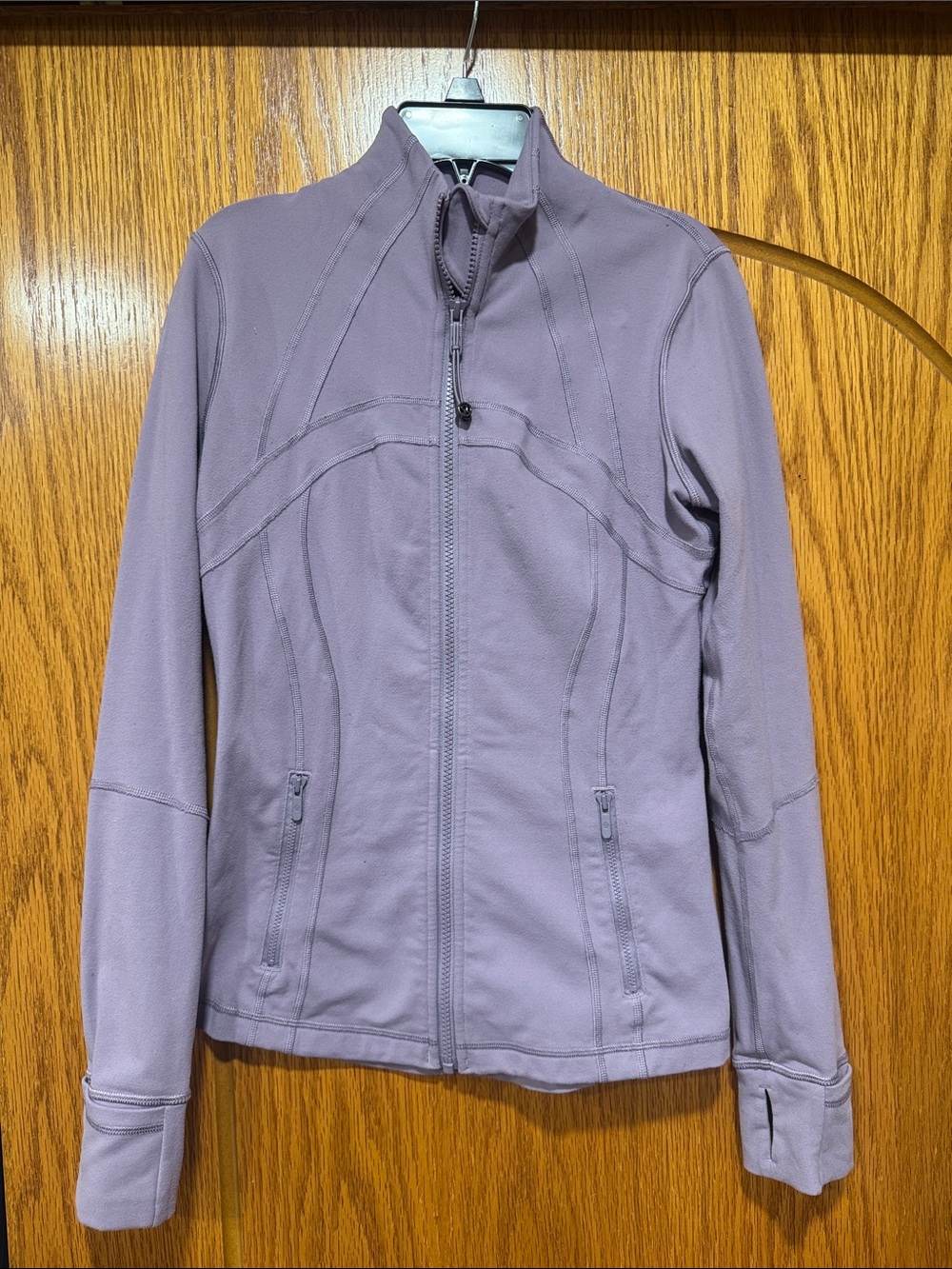 Lulu Lemon Women's Lavender Zip-Front Performance Jacket